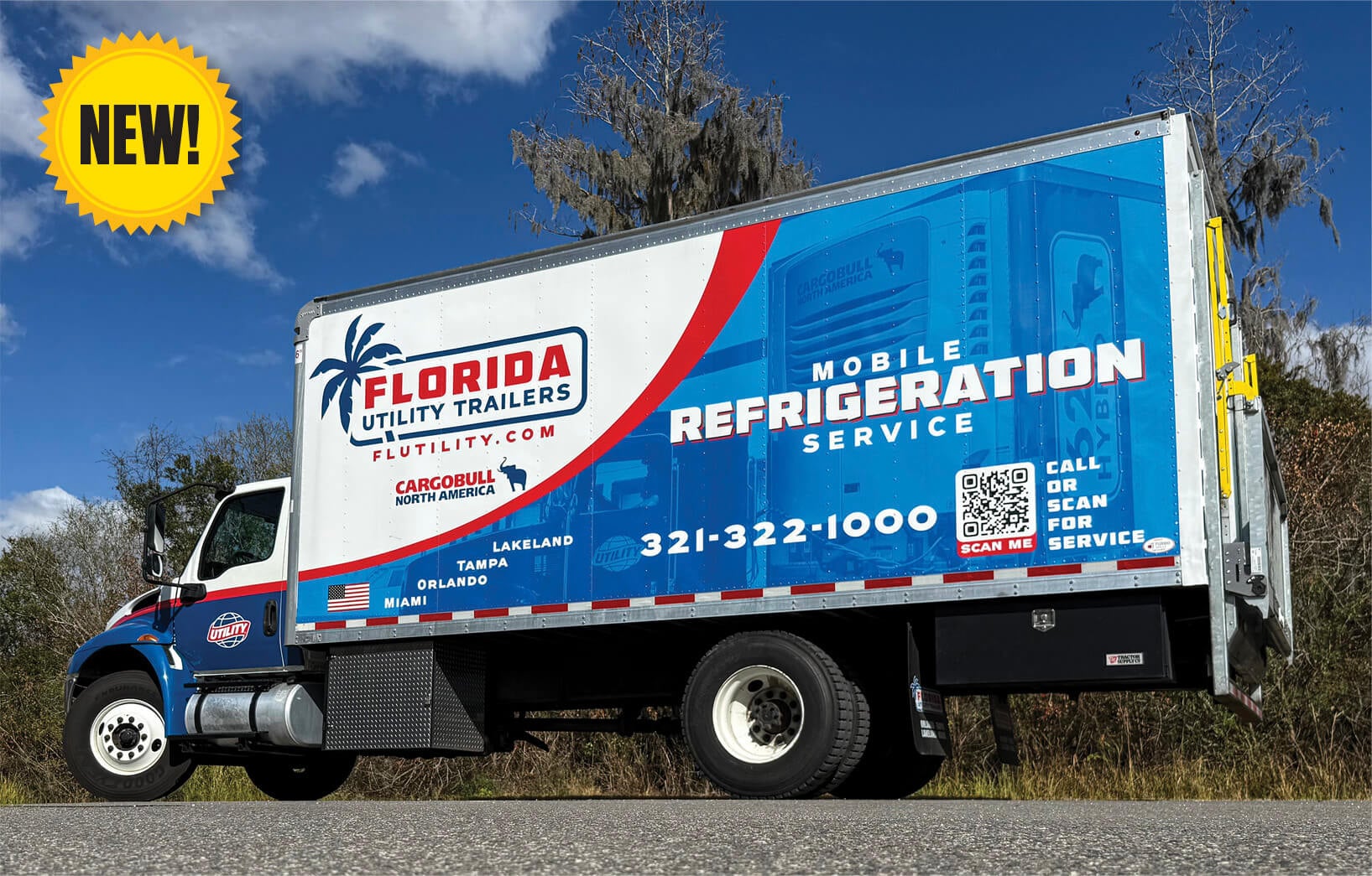 Refrigeration Service Mobile Truck