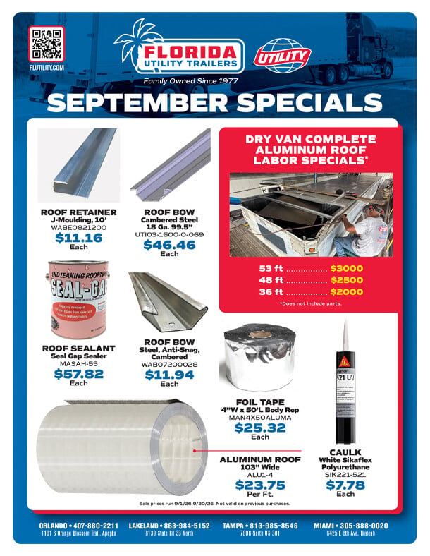 September Special Flyer